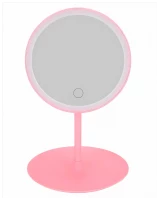 Verk 15786 Kosmetické zrcátko LED Beauty Breeze růžové