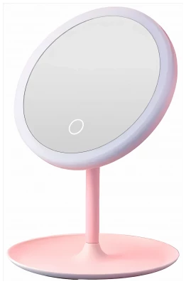 Verk 15786 Kosmetické zrcátko LED Beauty Breeze růžové
