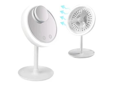 Verk 15786 Kosmetické zrcátko LED Beauty Breeze růžové