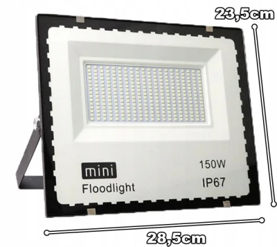 Pronett XJ4880 Halogénový LED reflektor, IP67, 18000lm, 150W