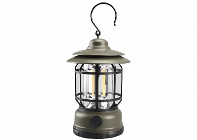 Pronett XJ4857 Kempingová LED lampa USB zelená