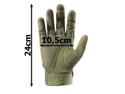 Verk 14456 Taktické rukavice veľ. XL khaki