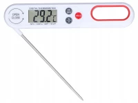 Verk 07176 Kuchyňský teploměr LCD, 300°C, bílý