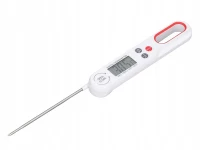 Verk 07176 Kuchyňský teploměr LCD, 300°C, bílý