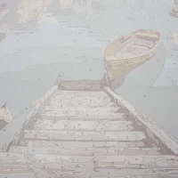 Foxter 2608 Malování podle čísel - Horská krajina 47 × 58 cm