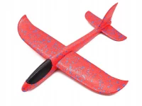 Verk 18219 Penové Hádzacie Lietadlo 37 cm modrá