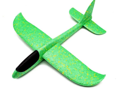 Verk 18219 Penové Hádzacie Lietadlo 37 cm modrá