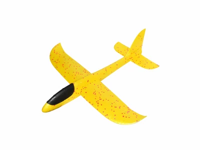 Verk 18219 Penové Hádzacie Lietadlo 37 cm modrá