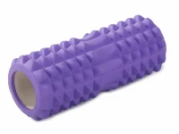 Verk 14286 Jóga penový valec s masážnymi výstupkami čierna