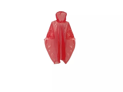 Verk 01698 Pláštěnka pro dospělé pončo červená