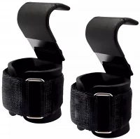 APT FT47 Fitness háky na mrtvé tahy černé 2 ks