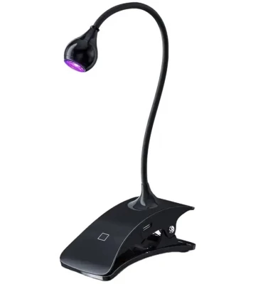APT UV15 Přenosná UV lampa na nehty s klipem černá