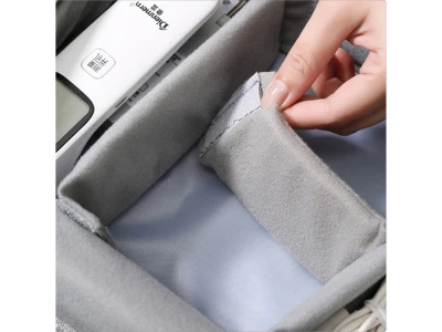 Trizand 23172 Taška organizér na kabely a malou elektroniku šedá