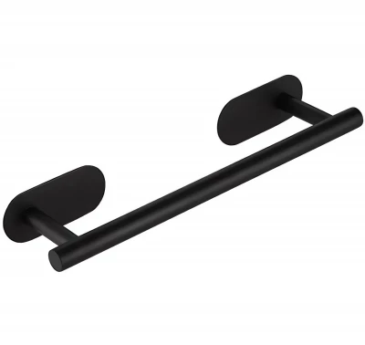APT AG945A Nástenný vešiak na uteráky 40 cm čierny