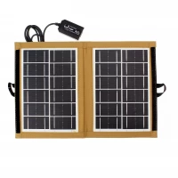 Pronett XJ5016 Nabíjačka USB so solárnym panelom 7,2W