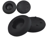 ISO Náhradné gumičky na analógové páčky 2 kusy - čierne