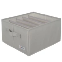 Ruhhy 22485 Organizér na oblečenie 2 x 15 l, sivá