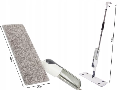 Verk 27082 Mop s rozprašovačem a příslušenstvím bílo-šedý