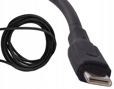 Verk 06309 Kábel USB typ C - 1m čierny