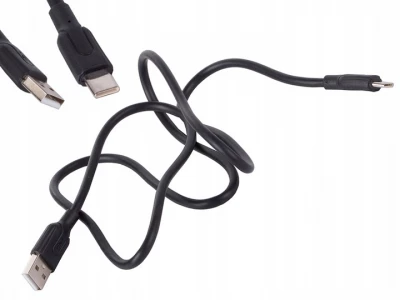 Verk 06309 Kábel USB typ C - 1m čierny