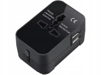 Verk 06313 Univerzální cestovní adaptér 2x USB