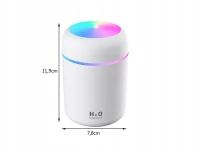 Verk 24234 Aroma difuzér zvlhčovač vzduchu H2O růžový