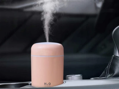 Verk 24234 Aroma difuzér zvlhčovač vzduchu H2O růžový