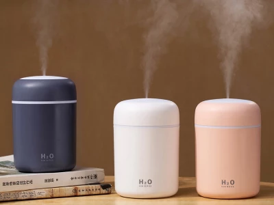 Verk 24234 Aroma difuzér zvlhčovač vzduchu H2O růžový