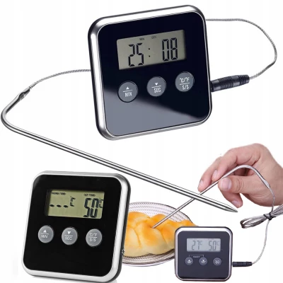 Verk 07209 Teploměr do masa digitální vč.masové sondy 1,5M