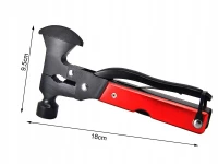 Verk 11344 Sada na přežití 17 v 1 červeno-černá