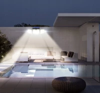 Verk 12324 Solárne 171 COB LED osvetlenie s PIR čidlom pohybu