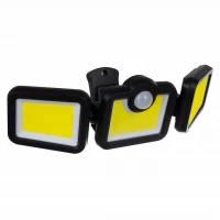 Verk 12324 Solárne 171 COB LED osvetlenie s PIR čidlom pohybu