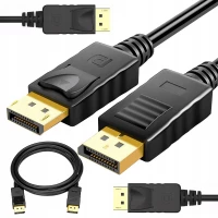 Verk 13150 DisplayPort na DisplayPort prepojovací tienený 2 m čierny