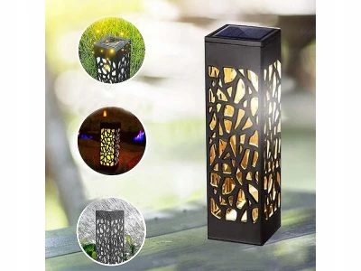 Verk 27103 Záhradné solárne lampy so snímačom súmraku 4 ks