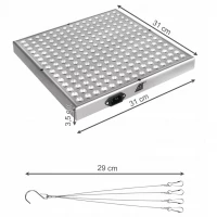 Gardlov 23525 Závěsné LED svítidlo pro pěstování rostlin GROW 225LED/36 W