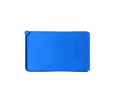 Verk 19446 Podložka pod psí misku protiskluzová 47×29 cm modrá