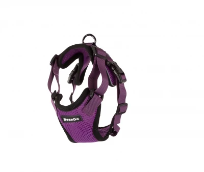 Verk 19343 Postroj pro psa s vodítkem vel. L šedý