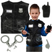 KIK KX4297 Karnevalový kostým policajt 3-8 rokov