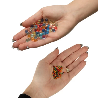 KIK KX4086 Vodné hydrogélové guličky do pušky 250 g farebné