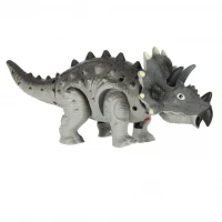KIK KX4400 Dálkově ovládaný dinosaurus RC Triceratops šedý