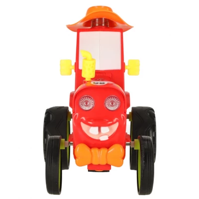 KIK KX4614 RC skákající a tančící traktor 3,7 V červený