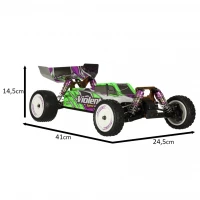 WLtoys RC Speed Racing 1:10, 4WD, 2.4Ghz zelené