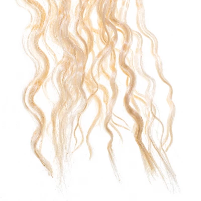 KIK KX5081 Syntetické vlasy na zaplétání afro copánků 60cm blond