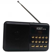 Pronett XJ5097 Mini kapesní rádio USB červené