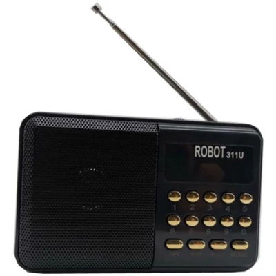 Pronett XJ5097 Mini kapesní rádio USB červené