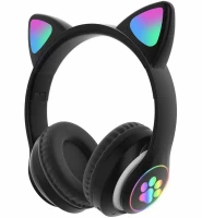 APT ZS7F Bezdrôtové slúchadlá Cat s labkou Bluetooth 5.0 čierna