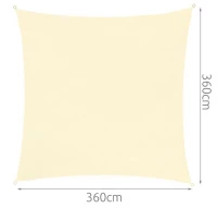 Gardlov 23165 Plachta proti slnku 3.6 x 3.6 m béžová