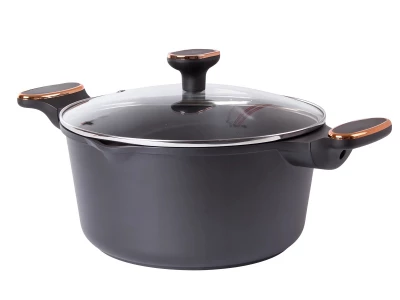 KingStyle Hrnec s poklicí s nepřilnavým povrchem 4,55 l