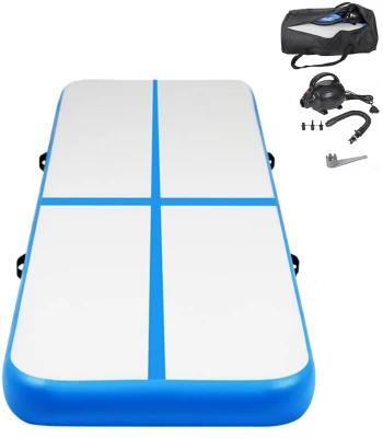 Gordon G277 Airtrack nafukovací žíněnka 400 x 100 x 10 cm + příslušenství modrá