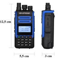 Baofeng BF-H7 HT Vysílačka 10 W, 7,4V, 2200mAh, 1 ks modročerná
